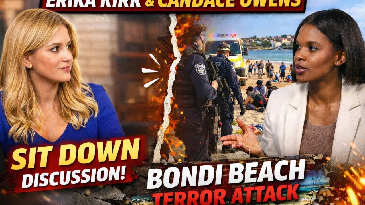 Candace Owens & Erika Kirk "Sit down Discussion"/"Terrorist Attack on Bondi Beach in Australia "!