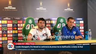 #Palmeiras 0-0 #SanLorenzo | Remedi y Romagnoli en conferencia de prensa tras la clasificación