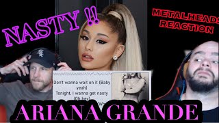 METALHEADS Get Nasty | Ariana Grande - Nasty (Live Reaction)