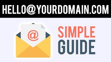 How To Make an Email From Your Domain 💻 hello@yourdomain.com