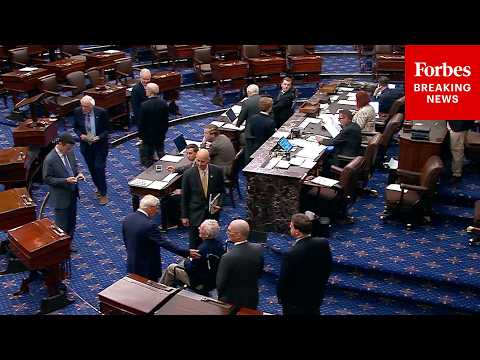 WATCH: Mitch McConnell Is Greeted By His Colleagues Upon Return To Senate Floor