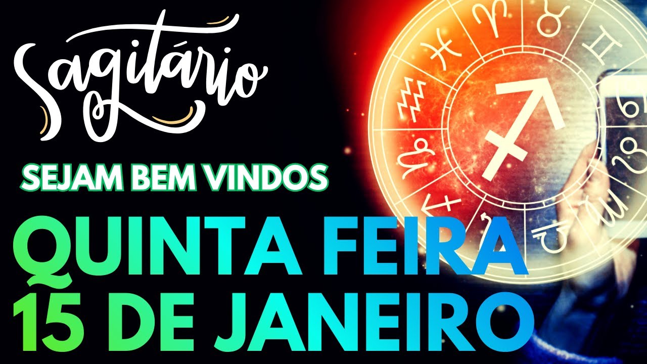 ♐SAGITÁRIO UMA VIRADA INESPERADA PODE ACONTECER HOJE NESTA QUINTA FEIRA 15 DE JANEIRO DE 2026.