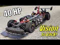 40HP Vision TWIN Motor RC! Finally back testing!