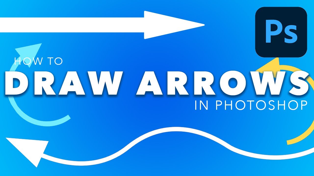 How To Create Arrows In Photoshop With One Click