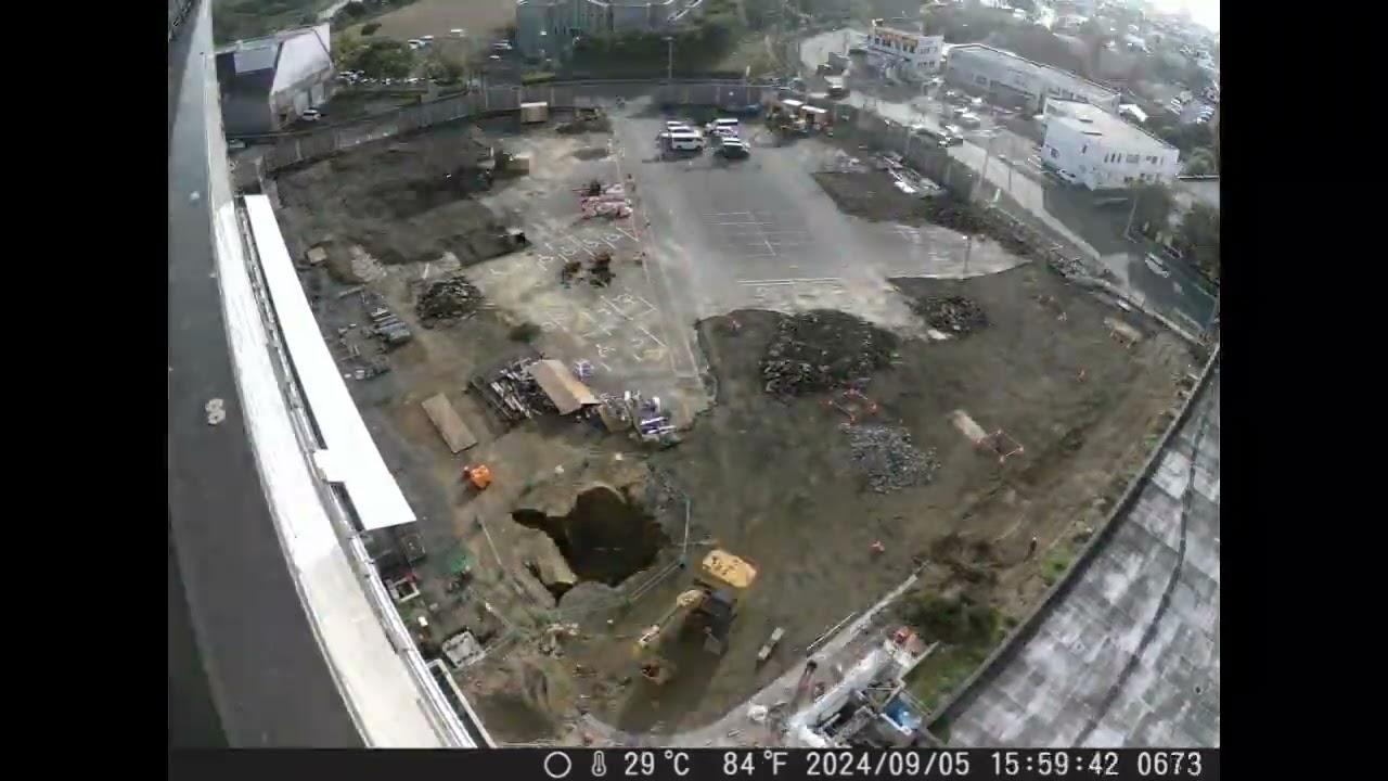 新棟建設等事業】工事進捗状況(R6.11月)／市立釧路総合病院