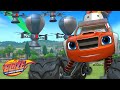 Blaze Rescues Monster Machines From Robot Traps! | Blaze and the Monster Machines