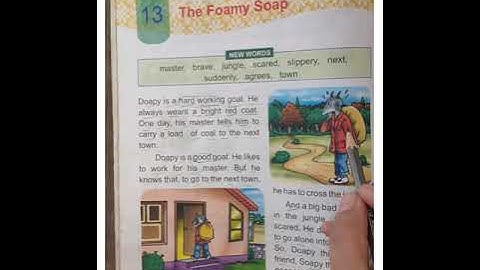 Class -2  Lesson- 13  The Foamy Soap  Part 1