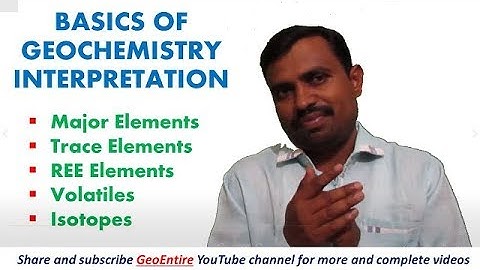 BASICS OF GEOCHEMISTRY INTERPRETATION