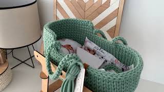 DOLL MOSES BASKET | ALOE