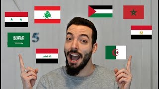 Middle Eastern Speaks the Different Arabic Dialects