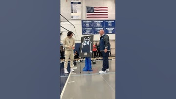 Something unexpected happened at Jaime’s HS jersey retirement… #miamiheat #nba #jaimejaquezjr