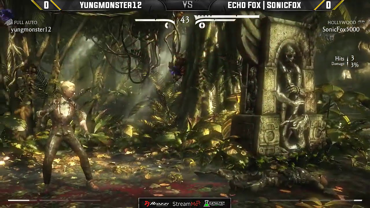 Kombat Cup S2W7 Top 8: Yungmonster vs Echo Fox SonicFox | MKX | Mortal Kombat X