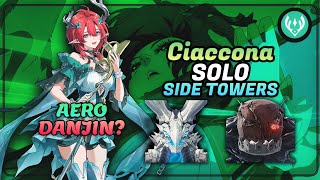 This Bard can Work Without her Teammates - Ciaccona Solo - S0R1 Side Towers - Wuthering Waves