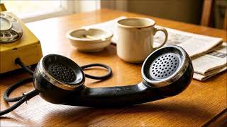 Crackly Retro Phone Audio | Vintage Telephone Sound Effect