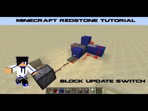 Minecraft -- Redstone Tutorial BUD Switch