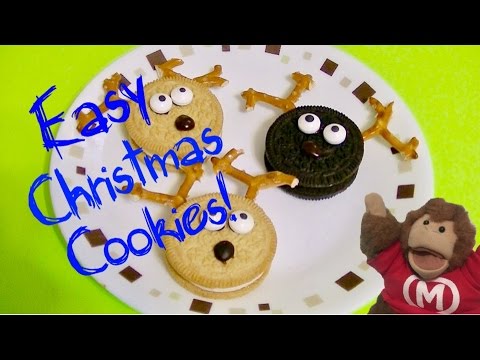 Easy Christmas Cookies for Santa | Mega Stuffed Oreos | Disney GiveAway!
