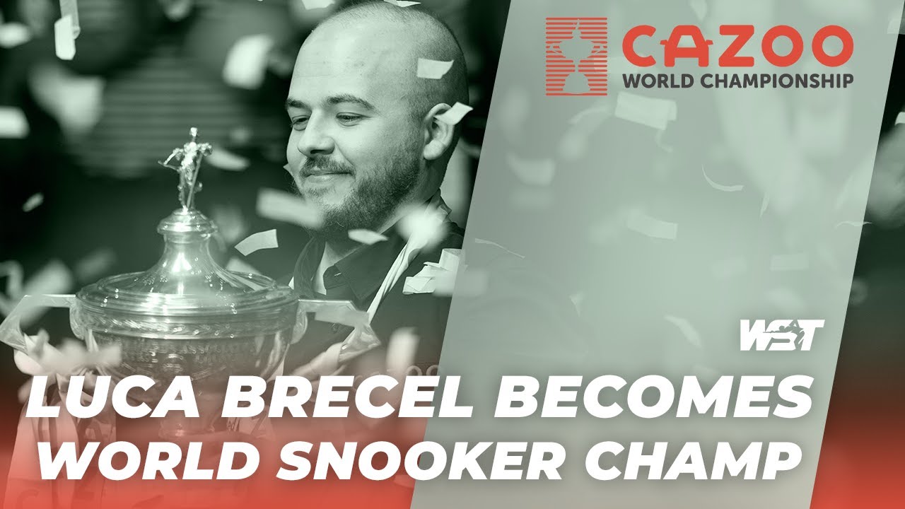 Luca Brecel wins World Snooker Championship title