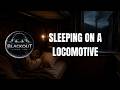Sleeping on a Steam Locomotive | Train sounds for Deep Sleep | Black Screen 10 Hours