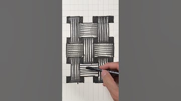 Can you draw something like this | Overlapping squares #shorts