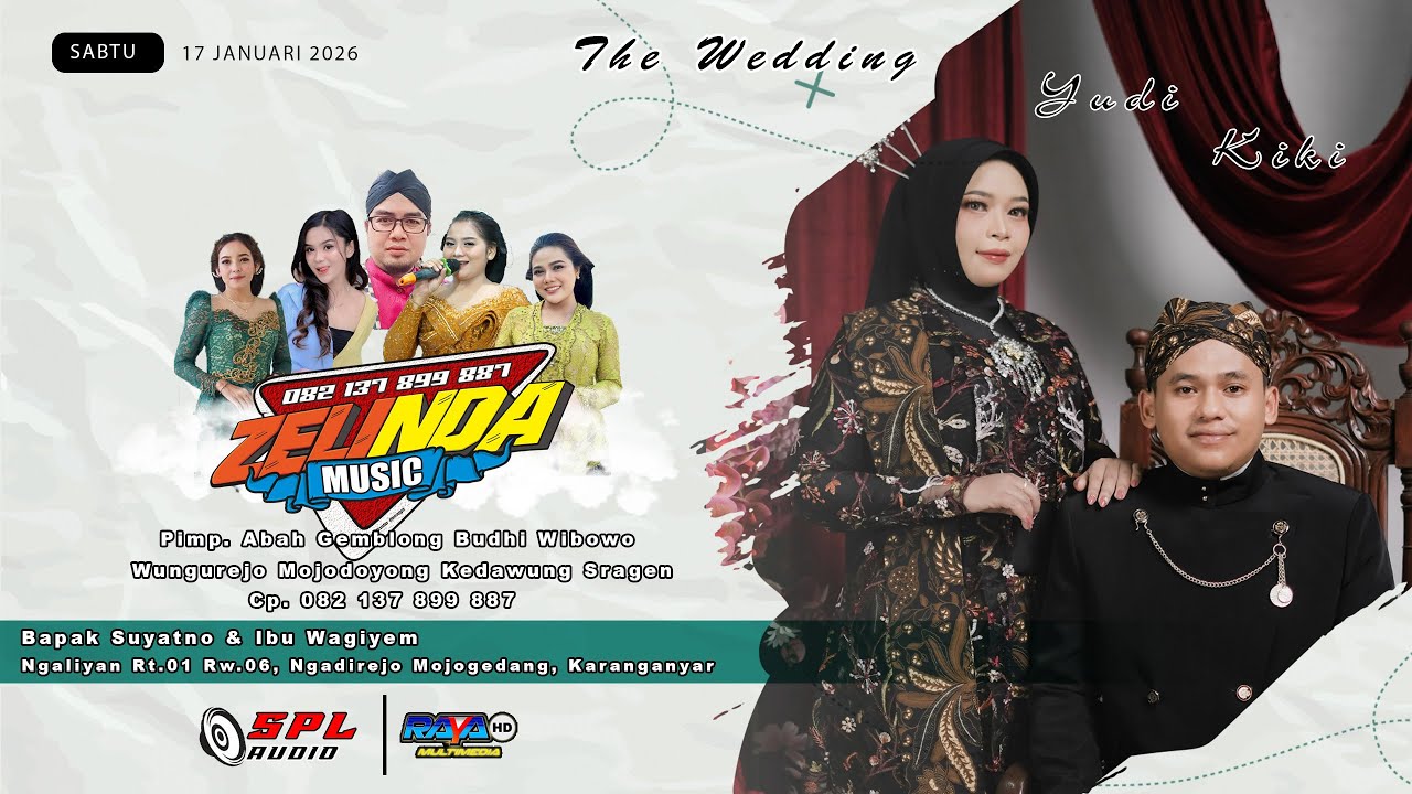 🔴📡Live Streaming Pernikahan YUDI & KIKI II ZELINDA MUSIC II SPL AUDIO || RAYA MULTIMEDIA