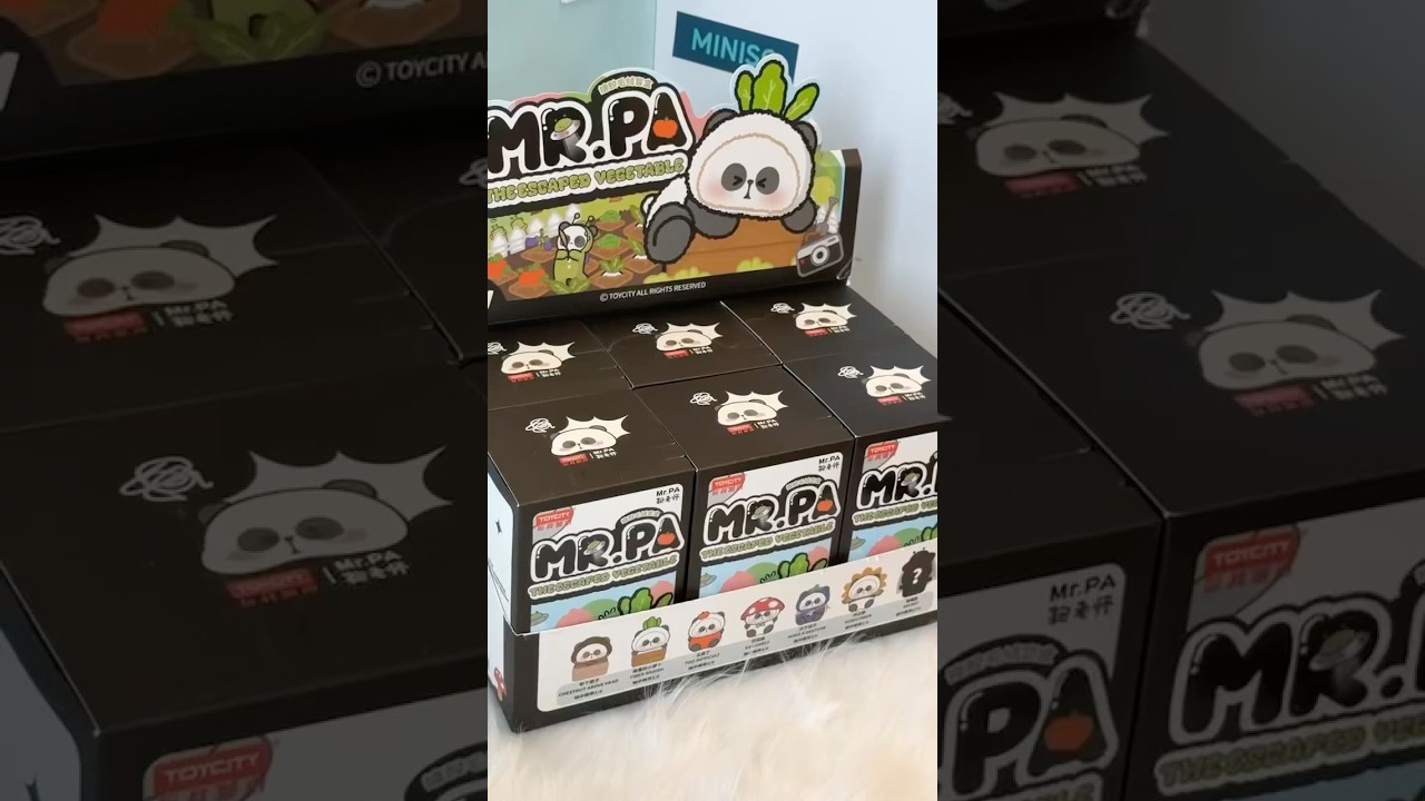 Unboxing MR. PA The Escaped Vegetable Series Plush Blind Box 😍