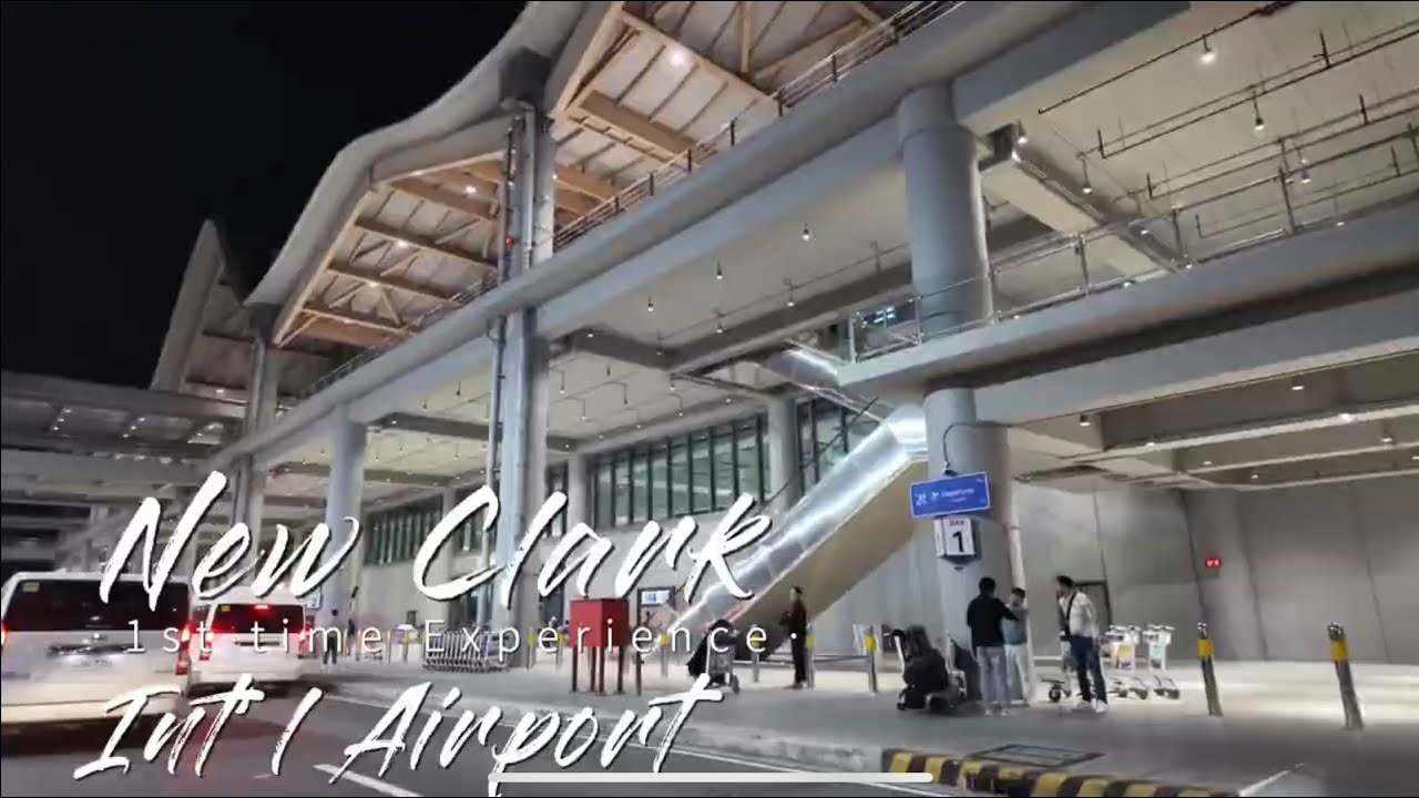 First time to fly from Clark International Airport ✈️