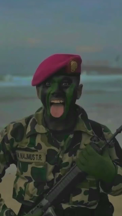 JJ Yel Yel Marinir sangar 😛 # pasukan TNI AL Indonesia #