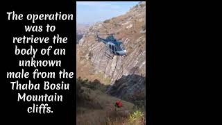 Police helicopter in successful operation