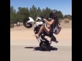 Girl Bike Stunt | Unbelievable video | talent at peaks | Talentdunia.in