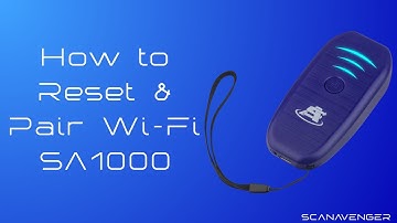 Factory Reset Steps Wi-Fi Connection – SA1000 ScanAvenger 1D Mini Barcode Scanner