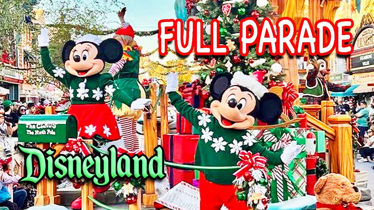 Disneyland Christmas Fantasy Parade 2025 | FULL Parade Show in 4K Ultra HD
