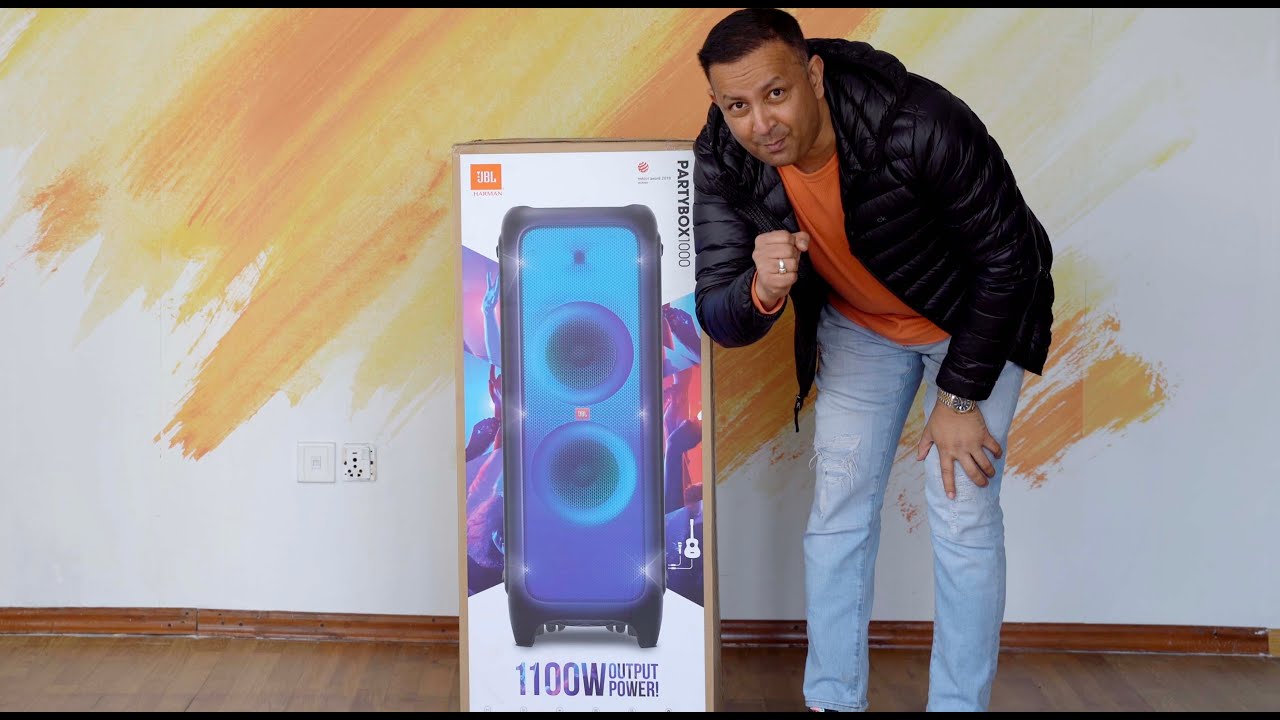JBL PartyBox 1000 Unboxing \u0026 Preview 