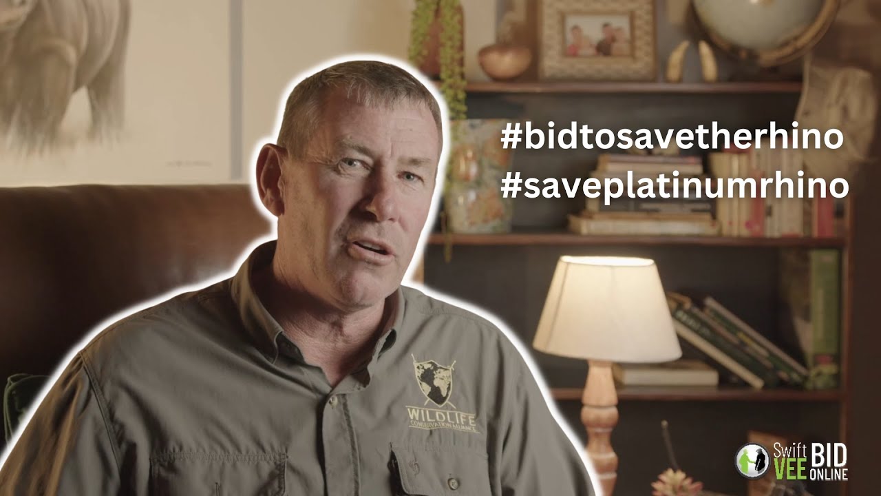 BID TO SAVE THE RHINO - Share This Message From Ivan Carter