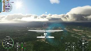 Microsoft Flight Simulator 4k Aproximacion y aterrizaje Aeroclub de Catalunya Ul