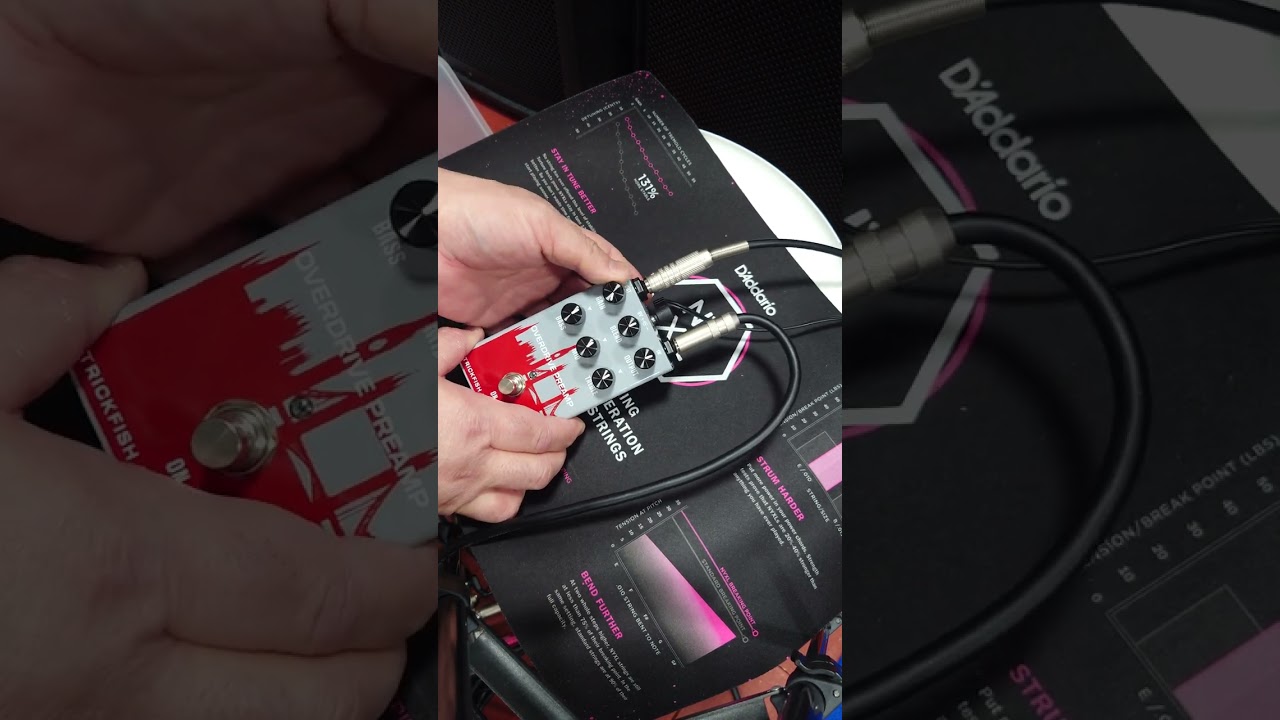 clefs crossstrain ベース用オーバードライブ　プリアンプ clefs crossstrain ベース用オーバードライブ プリアンプ