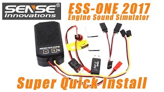 Sense Innovations ESS ONE 2017 Engine Sound Simulator Install