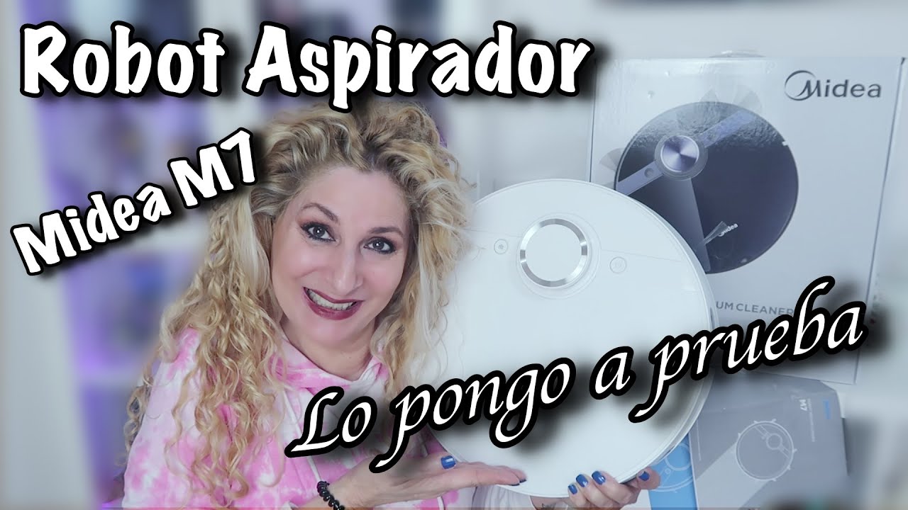 Robot Aspirador MIDEA M7 Unboxing + review Con dto de hasta el 30% Te lo  enseño TODO - YouTube