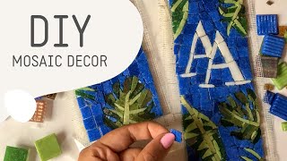 DIY Mosaic Decor - Step by Step Tutorial for Beginners