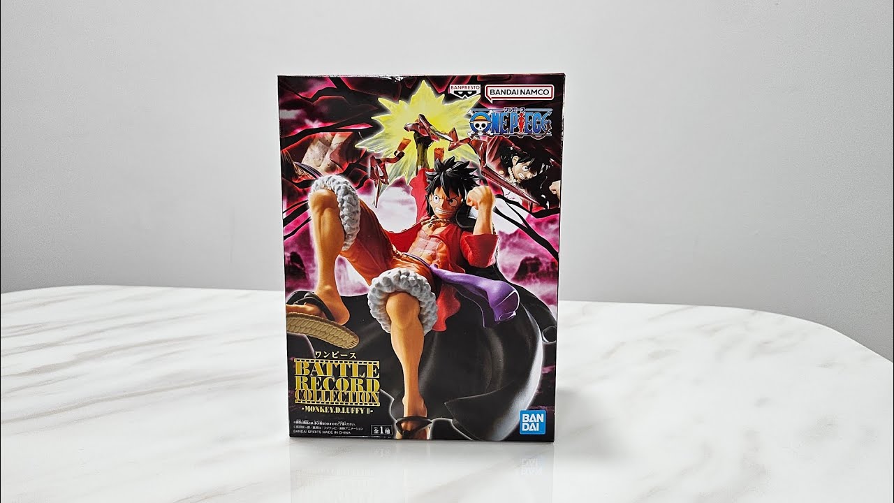 ONE PIECE BATTLE RECORD COLLECTION - MONKEY D LUFFY II - UNBOXING