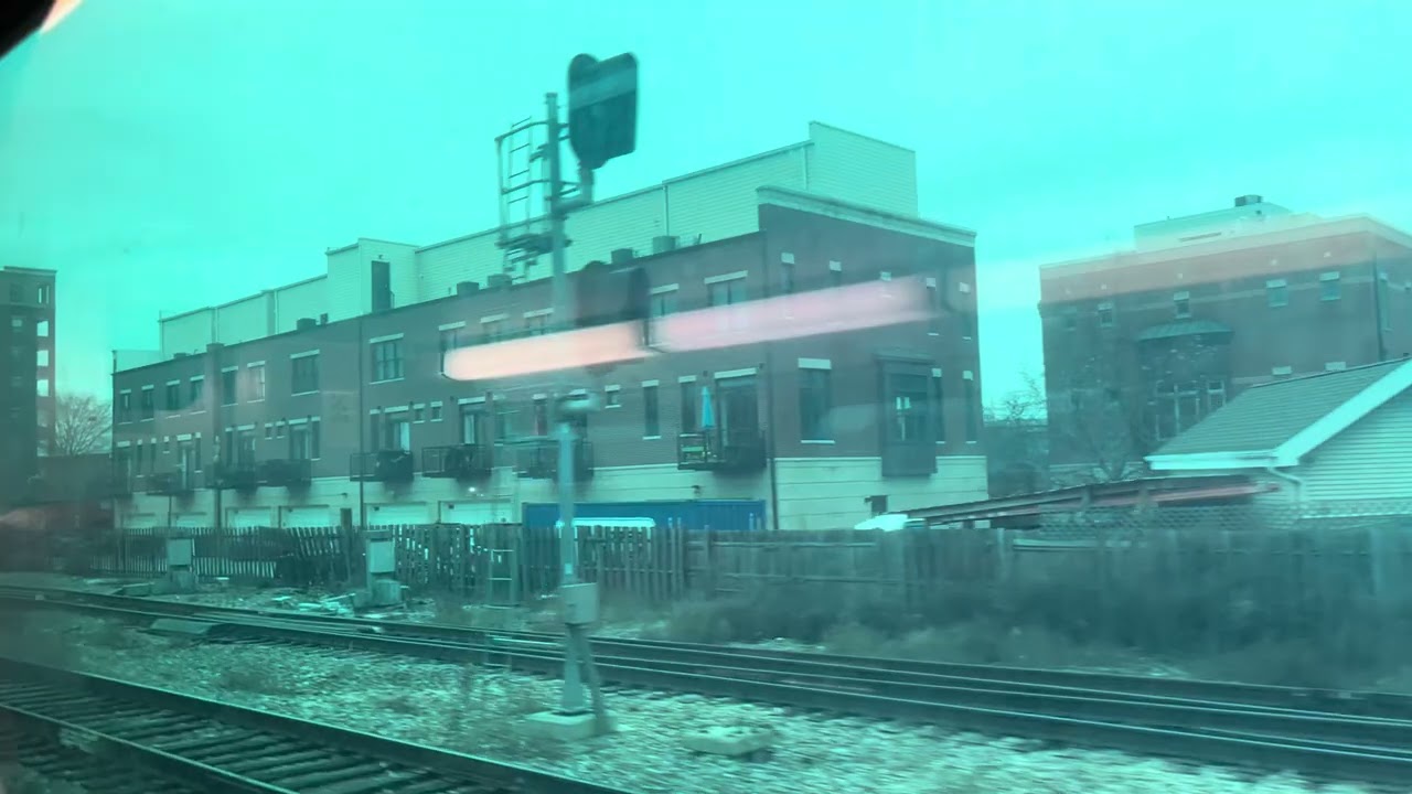 Metra BNSF Ride From Chicago-Aurora