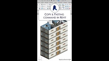 Copy x Paste in Revit with just 2 clicks #shorts
