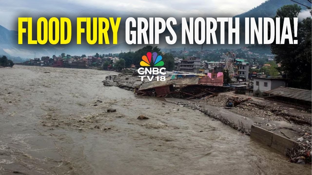 Cities Submerged In Punjab, Jammu & Kashmir, Himachal Pradesh, Delhi & Uttar Pradesh | N18V