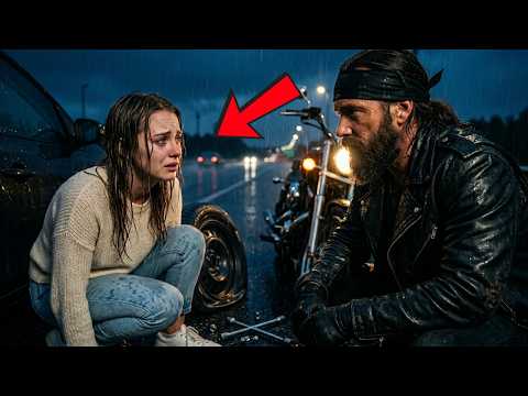 Stranded at Midnight, She Saw a Hells Angel Stop Behind Her—Then Everything Changed