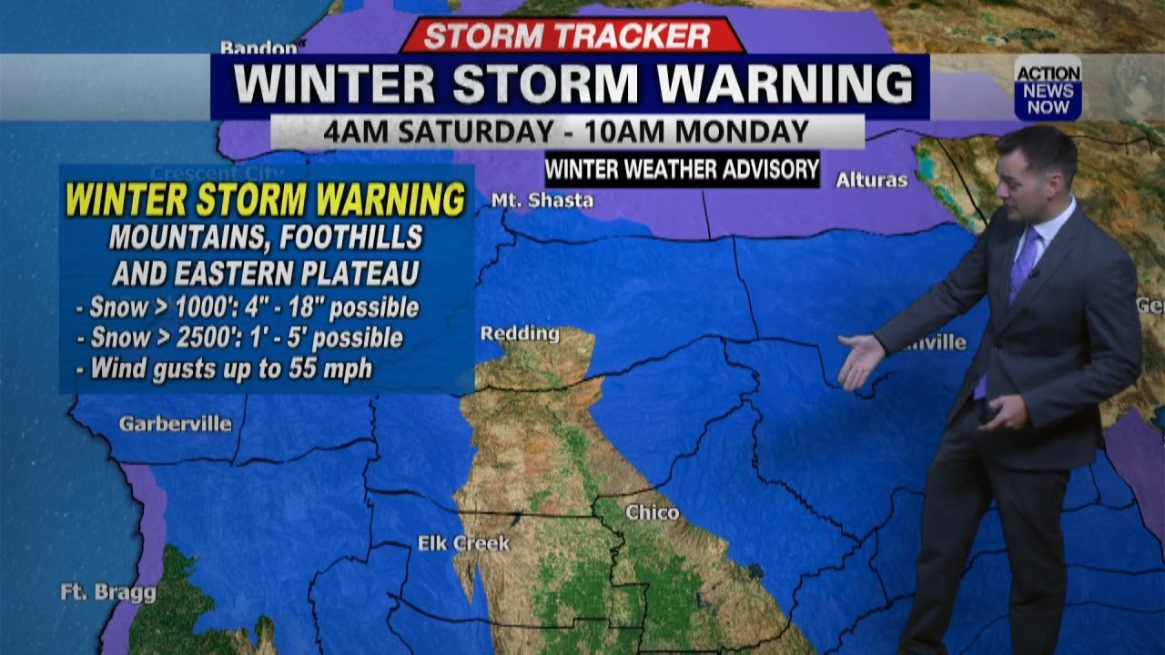 Storm Tracker Forecast: Mild Friday but another big impact storm ...