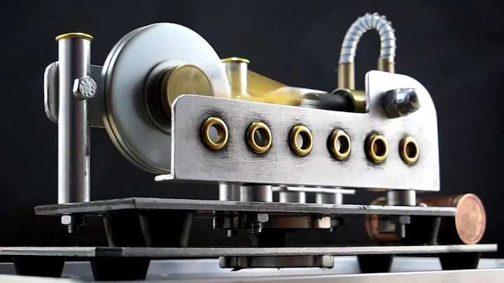 Stirling engine - Hot air engine - Recycled materials