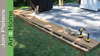 Learn how to build a deck using Ipe wood and all the tools and techniques you