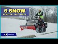 Modern snow removal machines 2023  best snow blowers and snow machine  how to machines