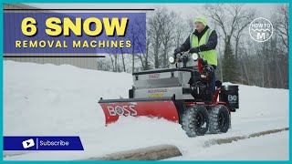 Modern Snow removal Machines 2023, Best Snow Blowers and Snow Machine