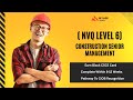 NVQ Level 6 | Construction Senior Management | M2HSE Training #construction