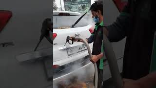 According to Normal Wash Steam Wash better for your Car